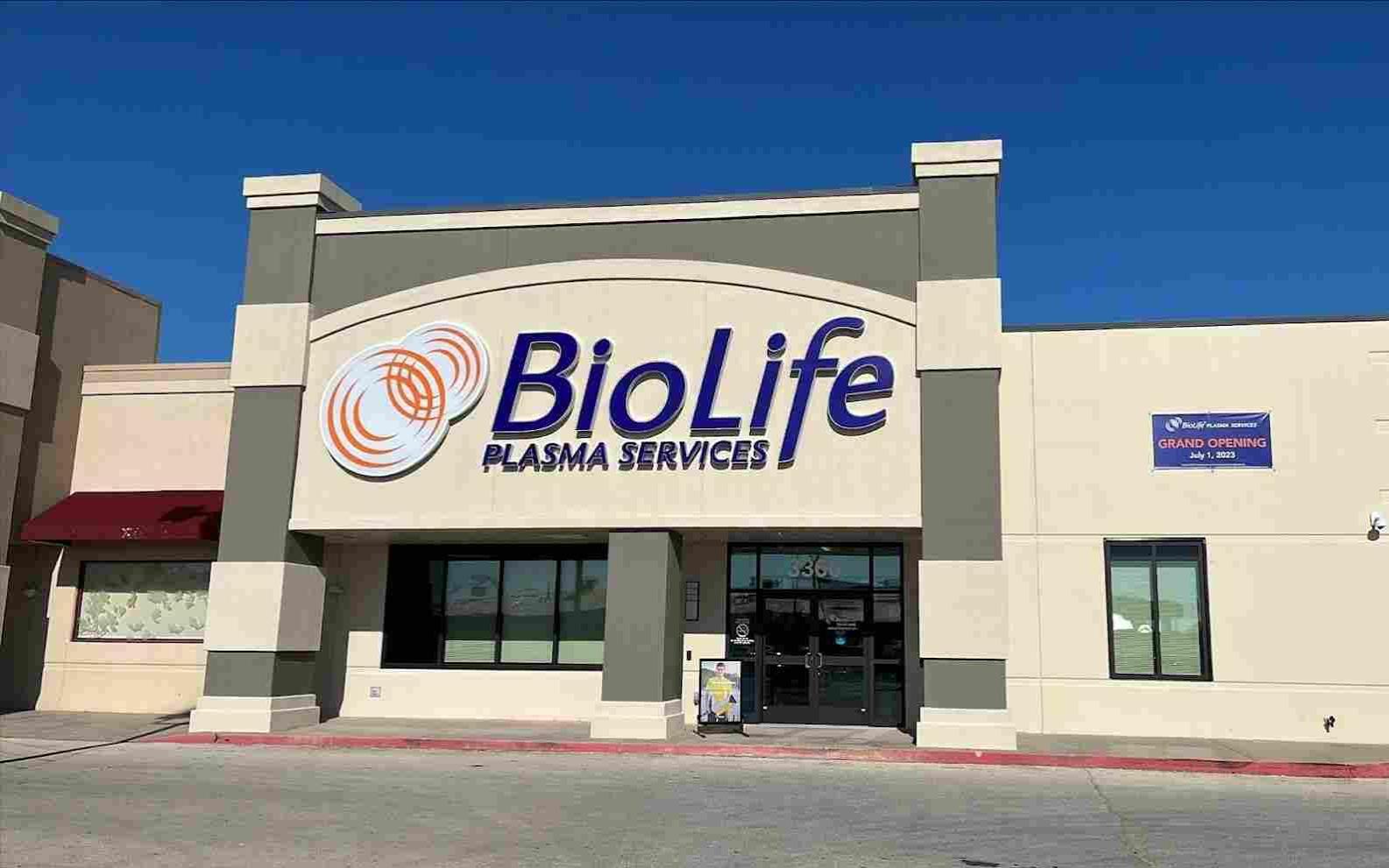 BioLife Plasma Services Abilene, TX plasma donation center in Abilene, Texas