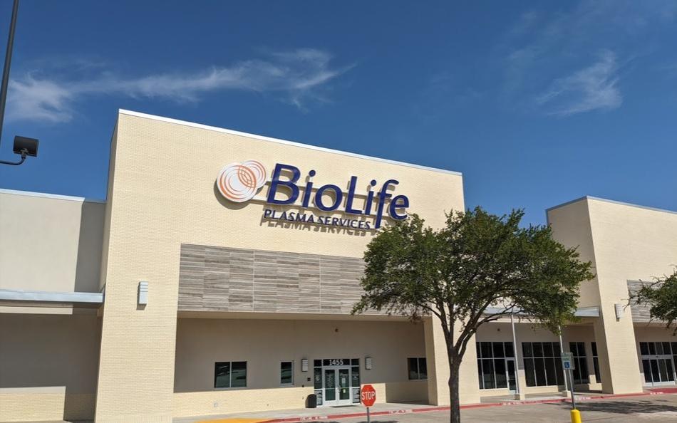BioLife Plasma Services Arlington, TX plasma donation center in Arlington, Texas