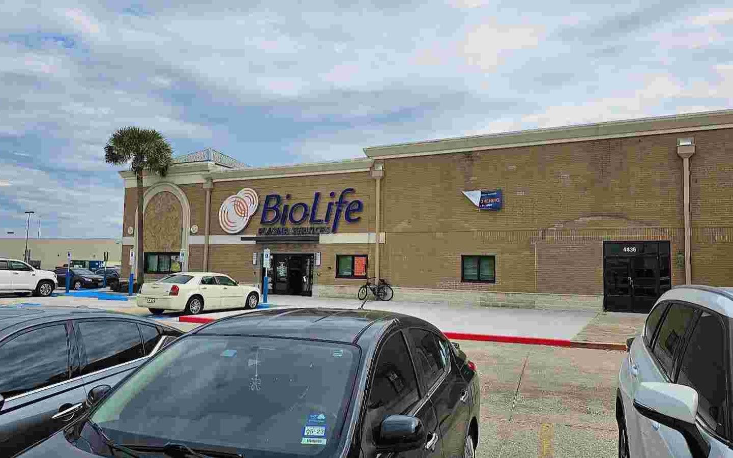 BioLife Plasma Services Beaumont, TX plasma donation center in Beaumont, Texas