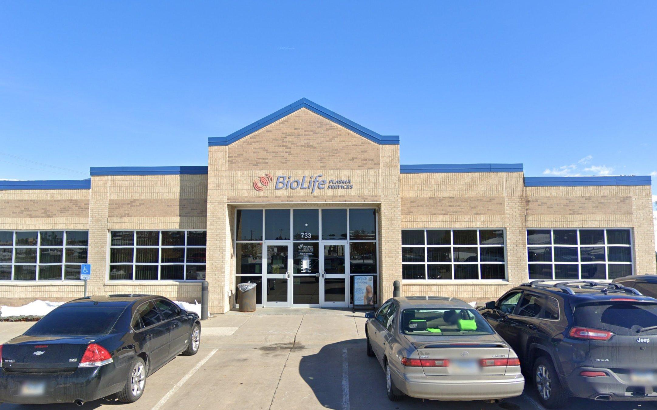 BioLife Plasma Services Casper, WY plasma donation center in Casper, Wyoming