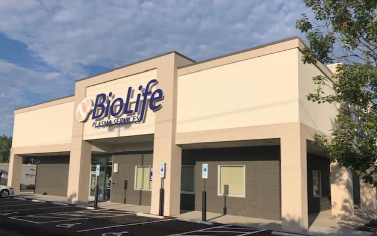 BioLife Plasma Services Charlotte, NC plasma donation center in Charlotte, North Carolina