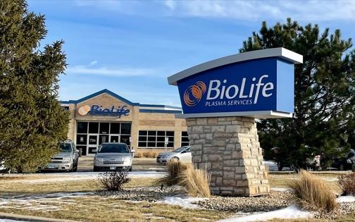 BioLife Plasma Services DeKalb, IL plasma donation center in DeKalb, Illinois