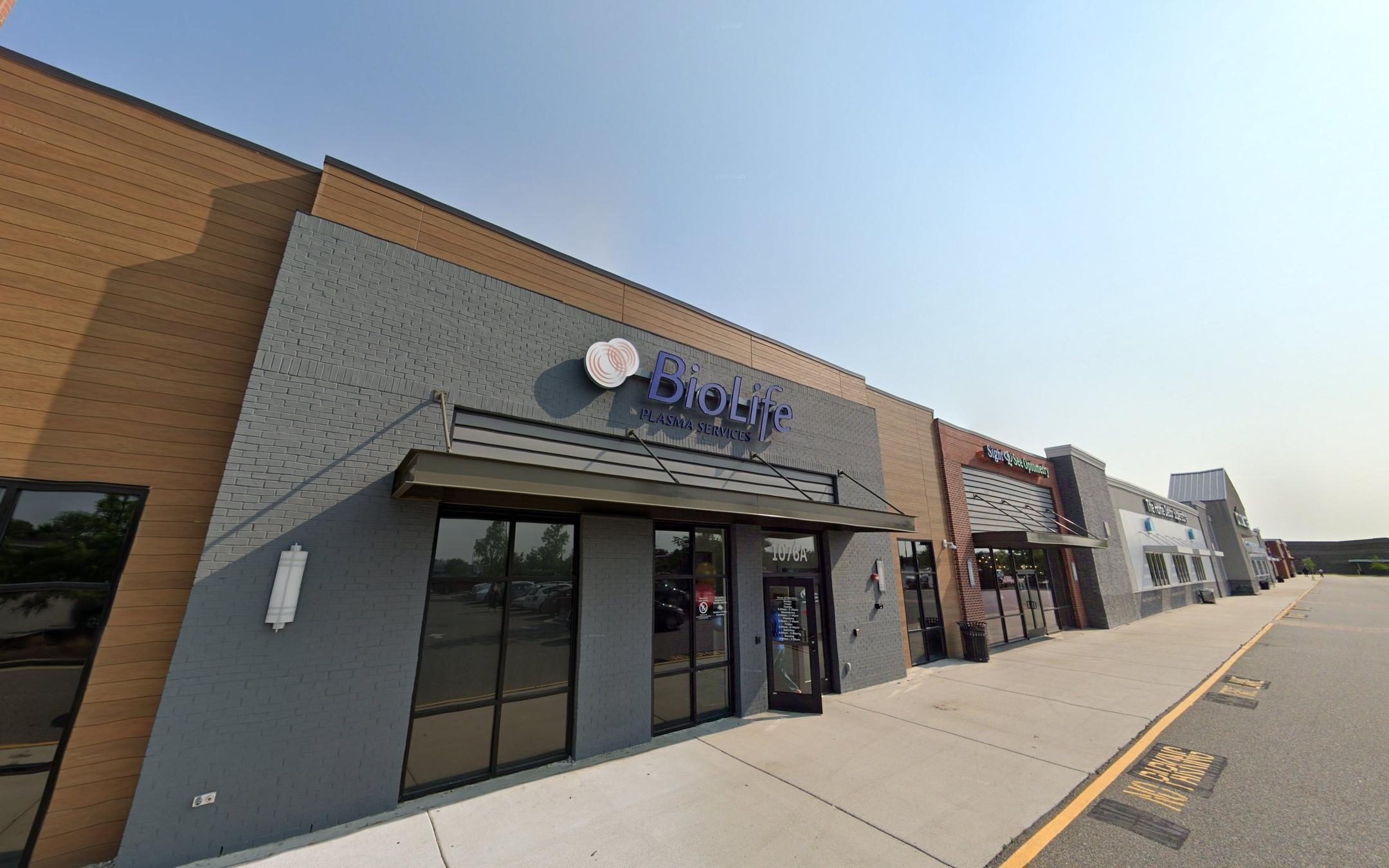 BioLife Plasma Services Hampton, VA plasma donation center in Hampton, Virginia