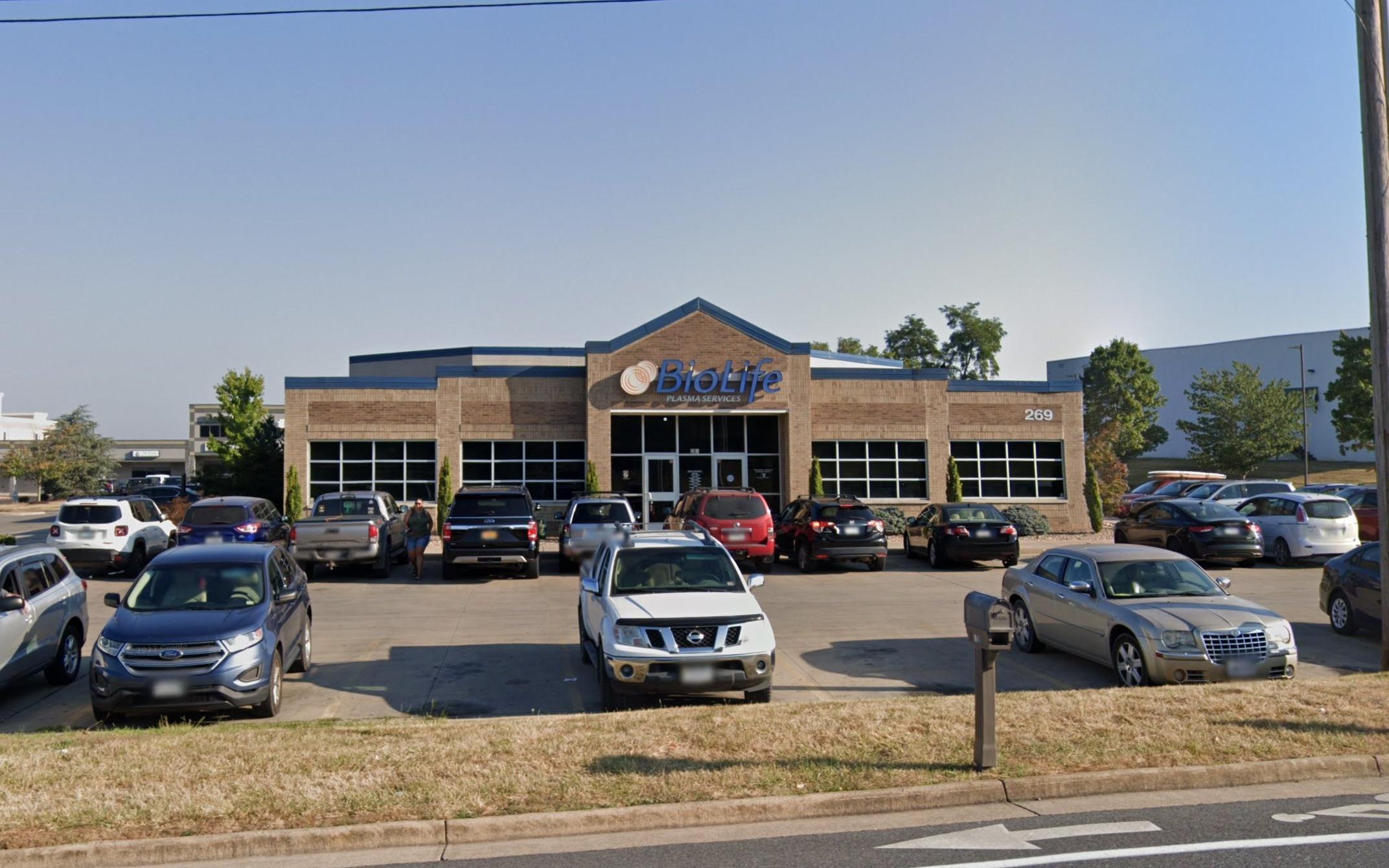 BioLife Plasma Services Harrisonburg, VA plasma donation center in Harrisonburg, Virginia