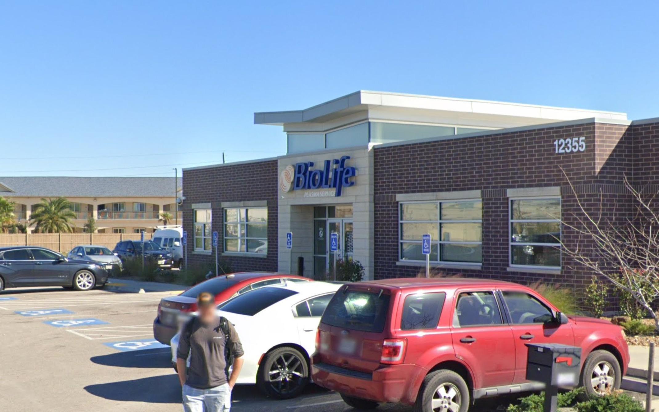 BioLife Plasma Services Houston, TX plasma donation center in Houston, Texas