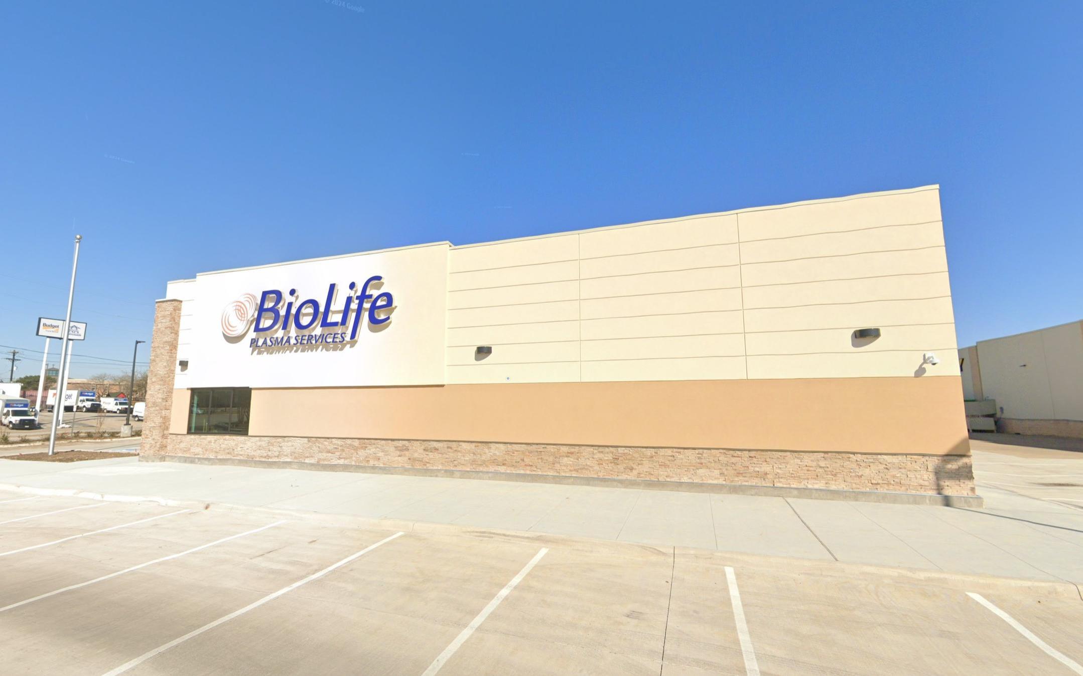 BioLife Plasma Services Irving, TX plasma donation center in Irving, Texas