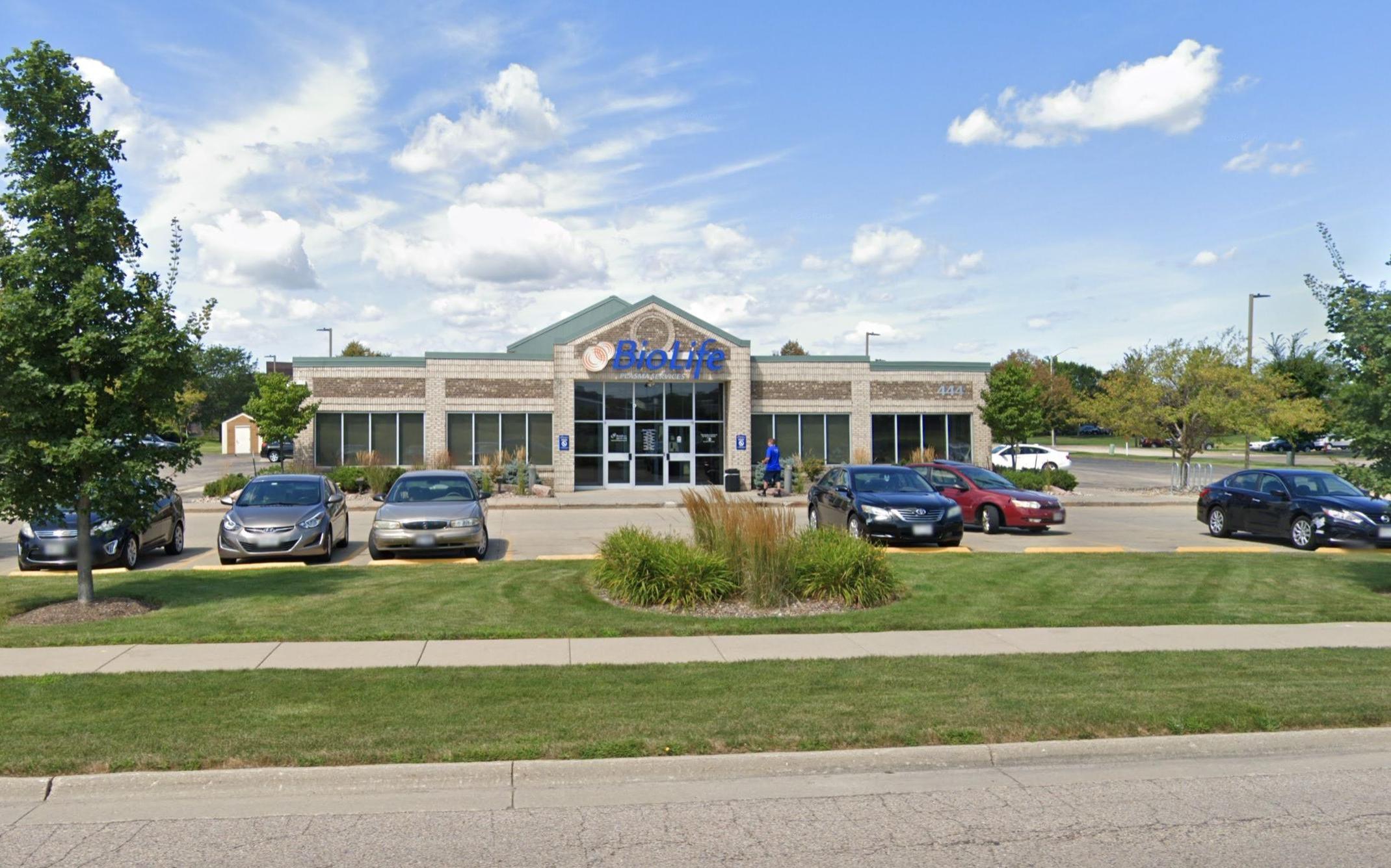 BioLife Plasma Services Janesville, WI plasma donation center in Janesville, Wisconsin