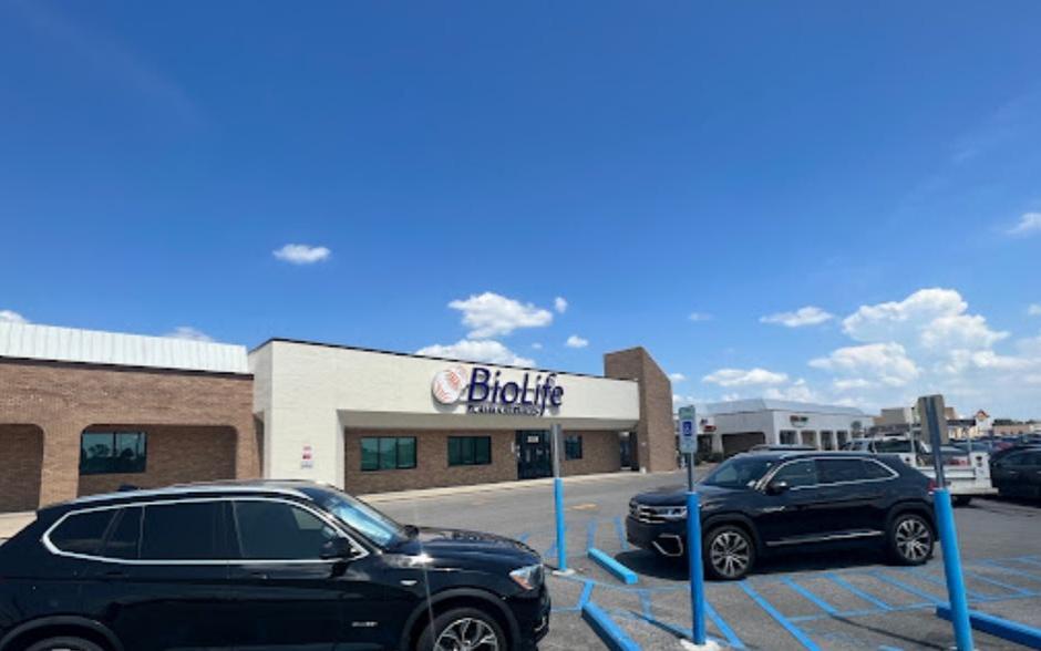 BioLife Plasma Services Lafayette, LA plasma donation center in Lafayette, Louisiana