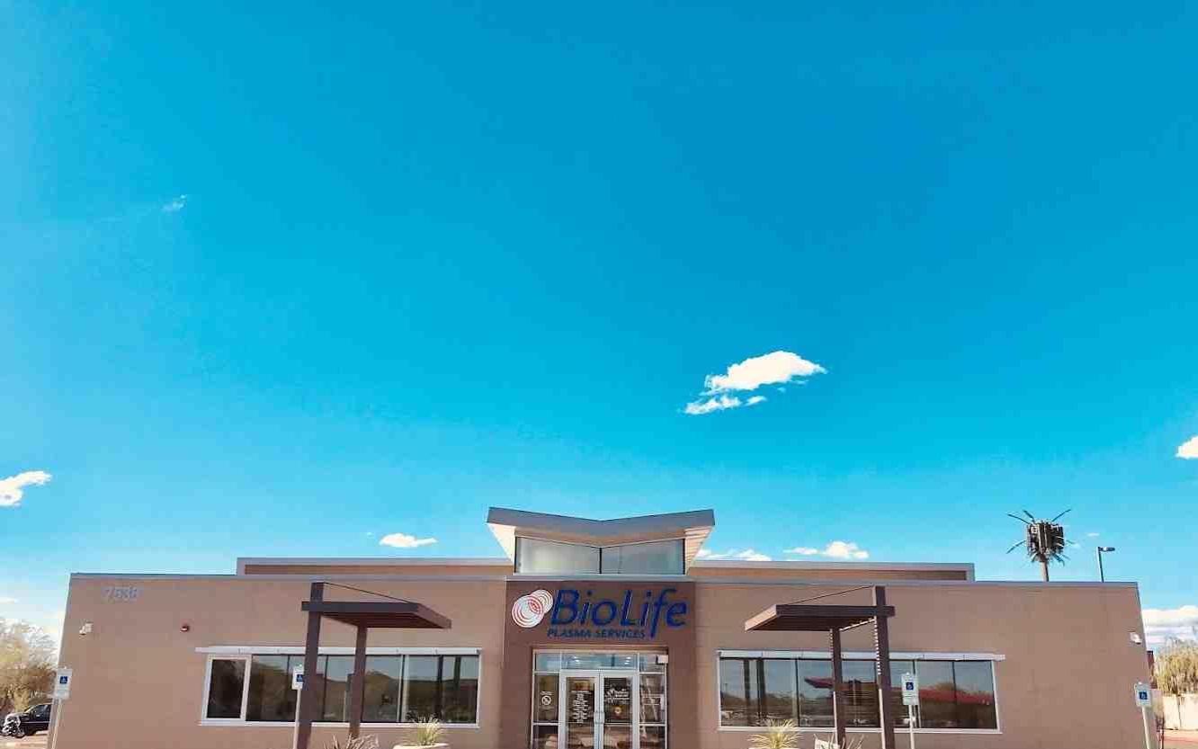 BioLife Plasma Services Mesa, AZ plasma donation center in Mesa, Arizona