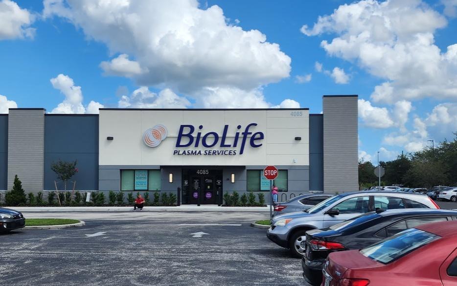 BioLife Plasma Services Orlando, FL plasma donation center in Orlando, Florida