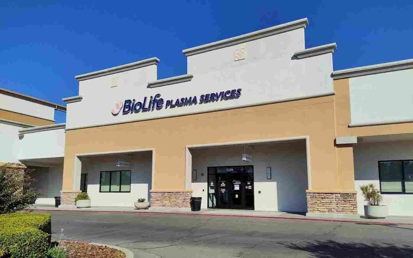 BioLife Plasma Services Roseville, CA plasma donation center in Roseville, California