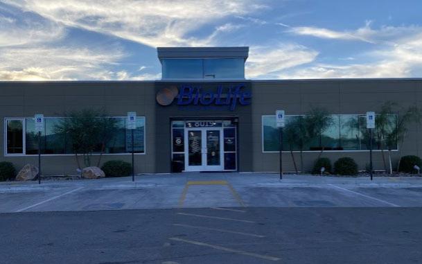 BioLife Plasma Services Tucson, AZ plasma donation center in Tucson, Arizona