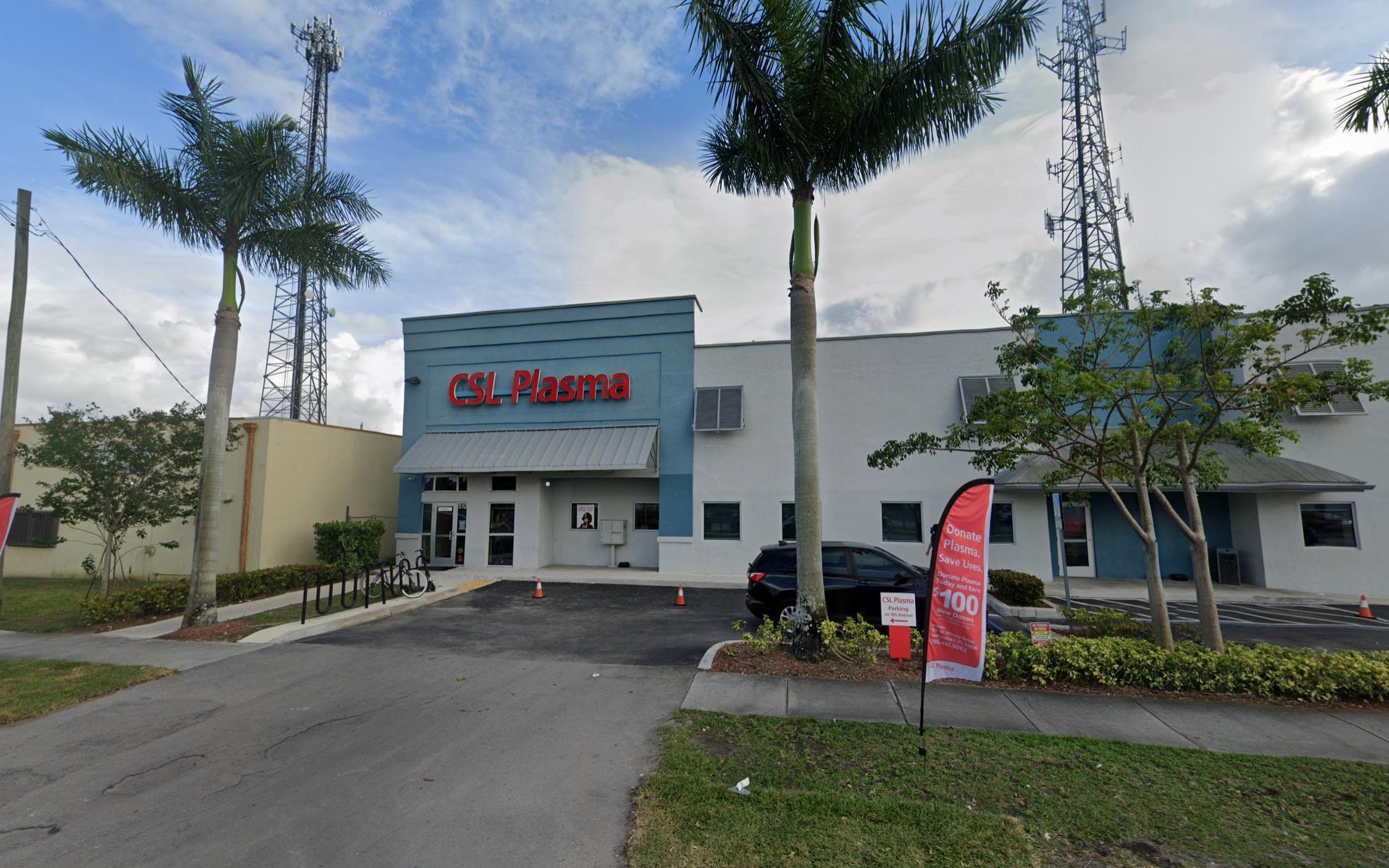 CSL Plasma Homestead, FL plasma donation center in Homestead, Florida
