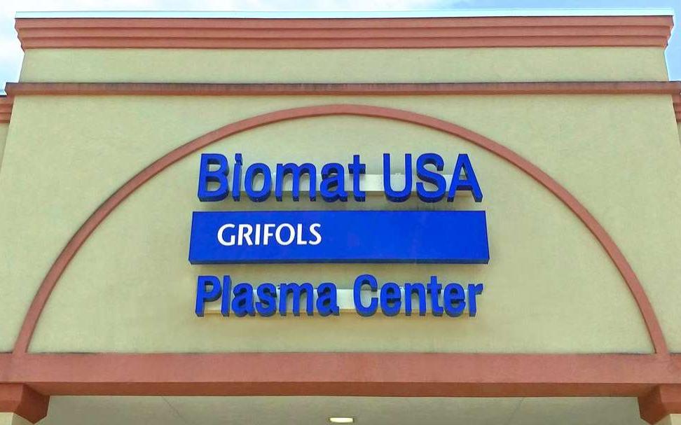 Grifols Biomat USA Augusta, GA plasma donation center in Augusta, Georgia