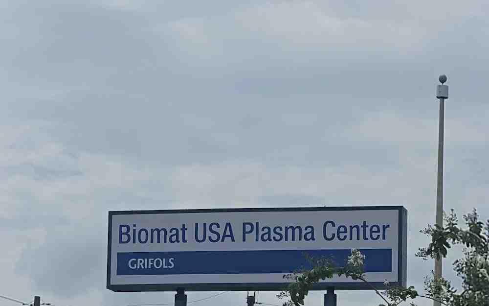 Grifols Biomat USA Beaumont, TX plasma donation center in Beaumont, Texas