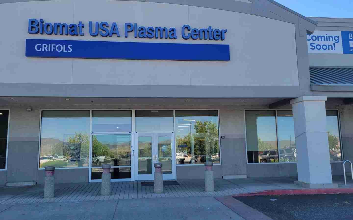 Grifols Biomat USA Carson City, NV plasma donation center in Carson City, Nevada