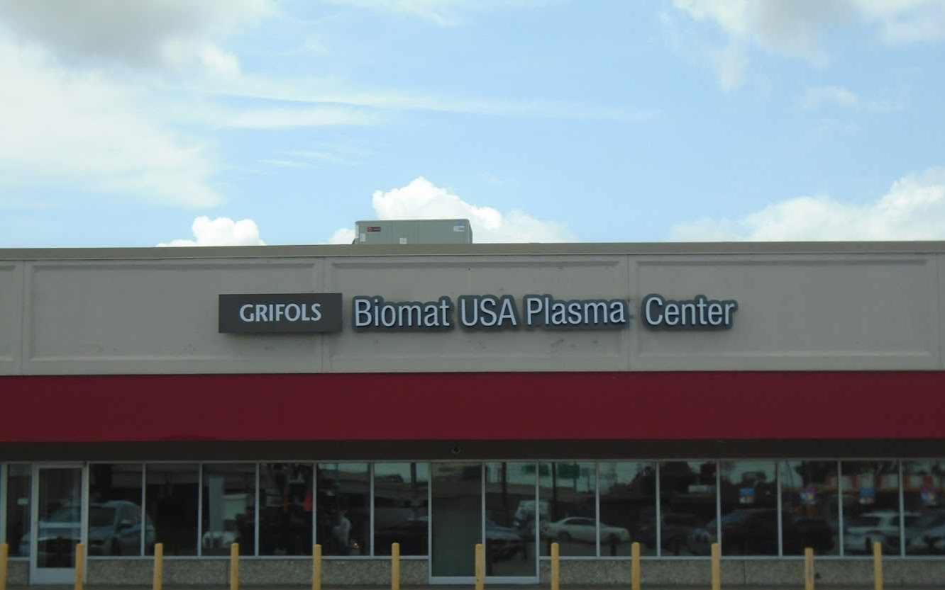 Grifols Biomat USA Channelview, TX plasma donation center in Channelview, Texas
