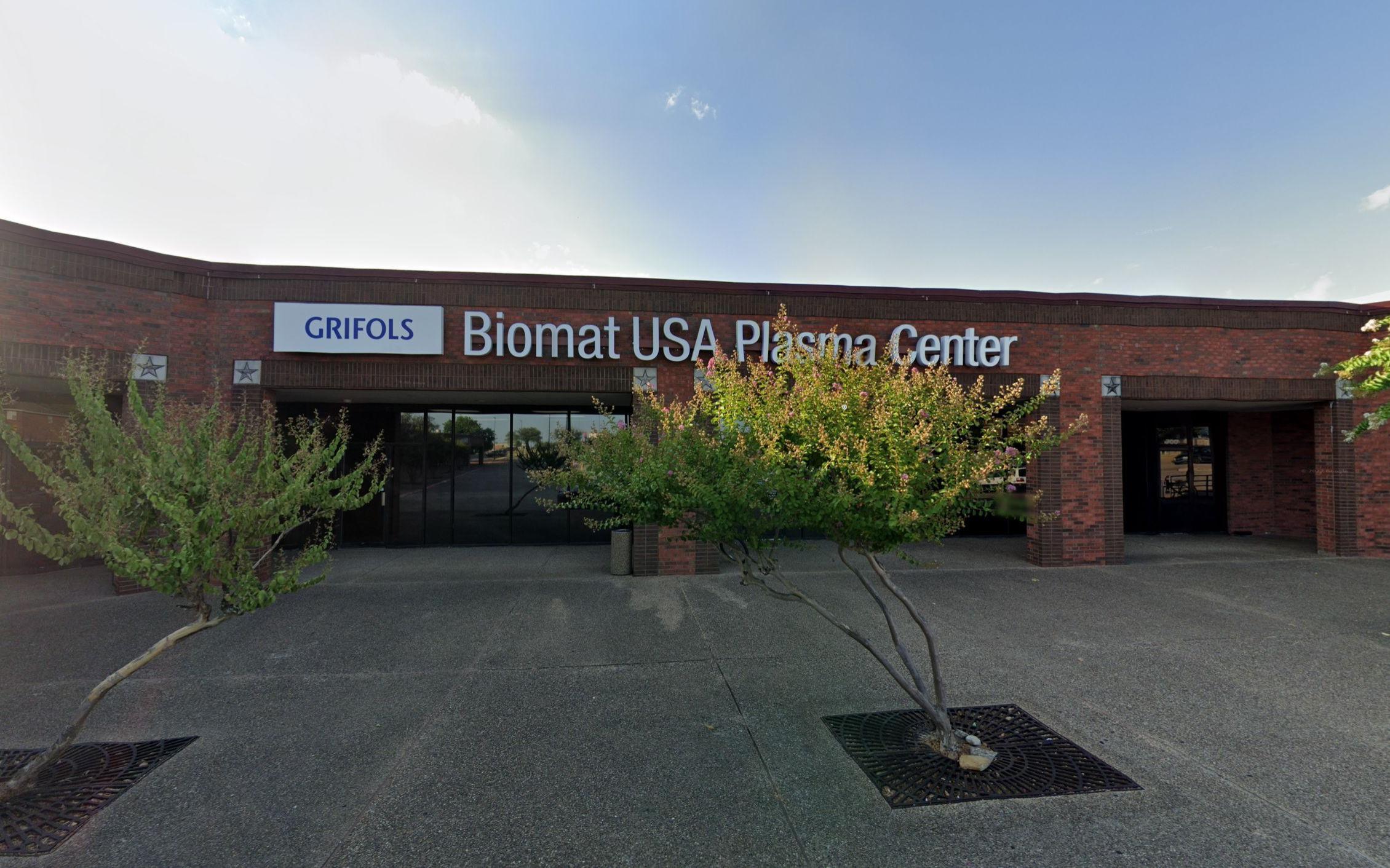 Grifols Biomat USA College Station, TX plasma donation center in College Station, Texas