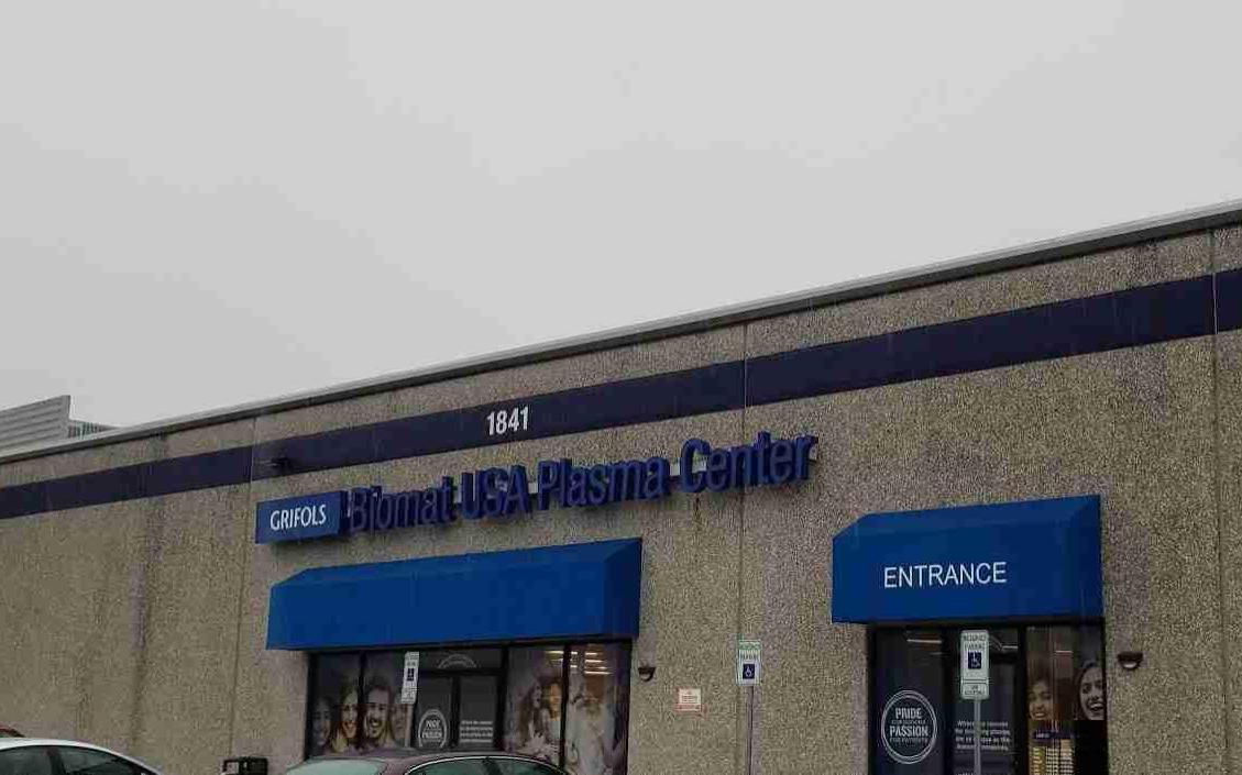 Grifols Biomat USA Garland, TX plasma donation center in Garland, Texas