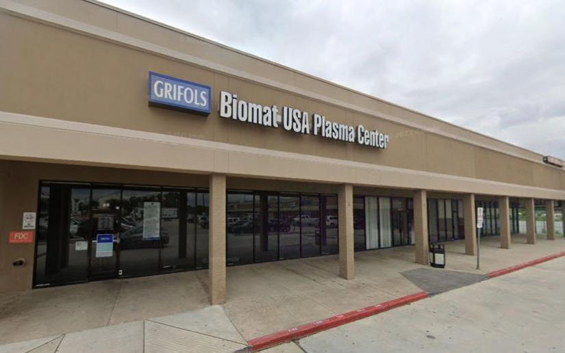 Grifols Biomat USA Houston, TX plasma donation center in Houston, Texas