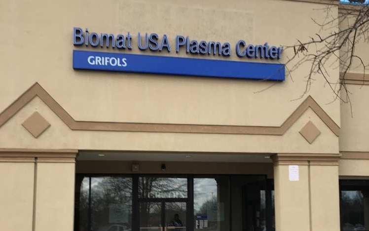 Grifols Biomat USA Newport News, VA plasma donation center in Newport News, Virginia