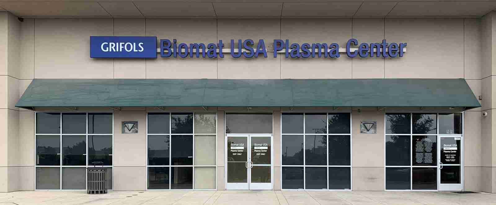 Grifols Biomat USA San Antonio, TX plasma donation center in San Antonio, Texas