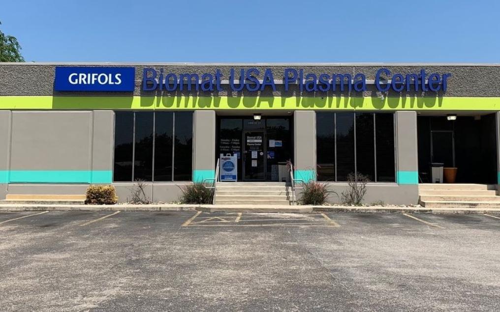 Grifols Biomat USA San Marcos, TX plasma donation center in San Marcos, Texas