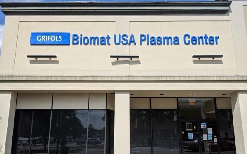 Grifols Biomat USA Valdosta, GA plasma donation center in Valdosta, Georgia