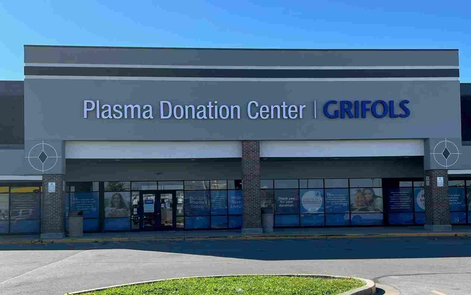 Grifols Indianapolis, IN plasma donation center in Indianapolis, Indiana
