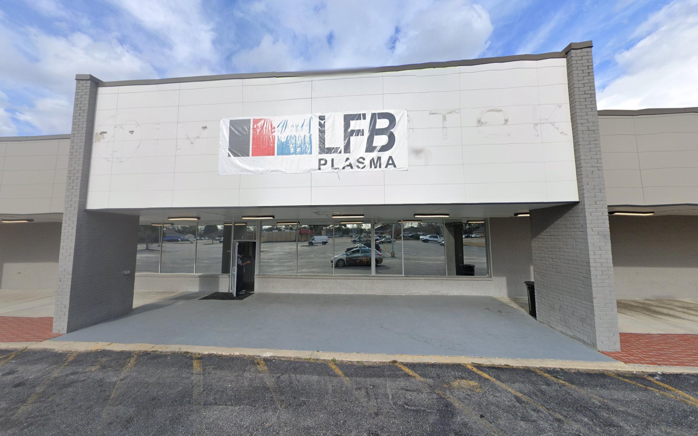 LFB Plasma Florence, SC plasma donation center in Florence, South Carolina